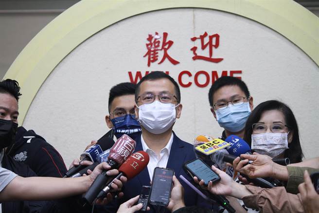 罗智强请辞台北市议员。（杨亚璇摄）