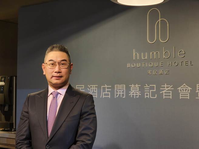 寒舍董事长蔡伯翰。（黄琮渊摄）