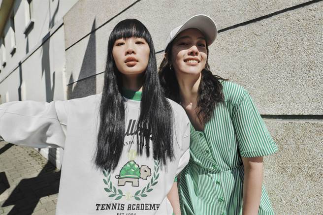 H＆M 2022 春夏系列以清新色彩展示活力。（H＆M提供）