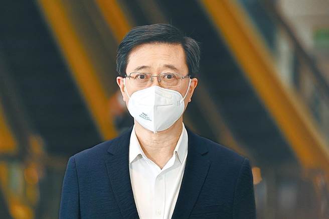 香港特首唯一候选人李家超。（图／中新社）