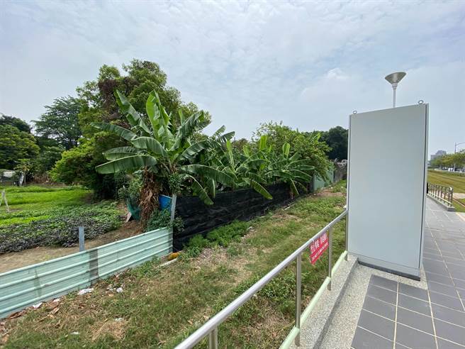 高雄轻轨C35凯旋武昌站今（5）日早上轨道被1只「鸡」给乱入，驾驶员等鸡通过后，才又继续行驶。（高捷提供）