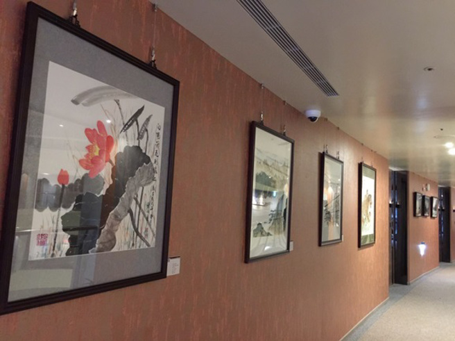 打造艺栈艺居的艺术空间。(图/玄奘大学提供)