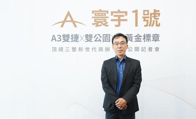 （中悦建設機構悦萊建設總經理翁茂愧。圖／郭及天）