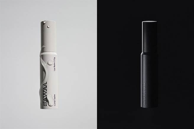 月相，新月唇膏視覺圖。（SAWAA提供）