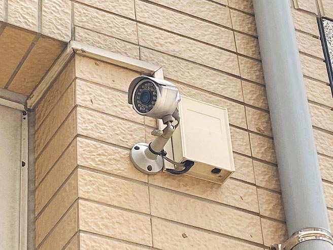嘉义市公费补助民间安装监视器，用于辅助警方查案。（廖素慧摄）