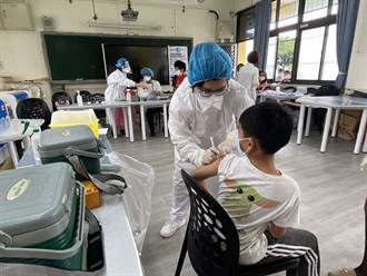 台南＋922 有5校今打兒童疫苗接種率23.9％