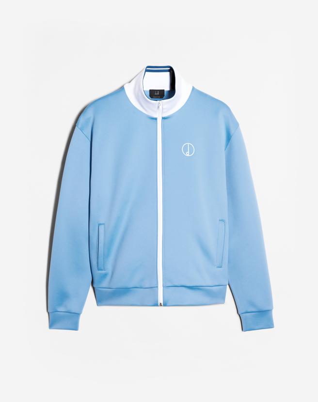 Dunhill高雄義享時尚廣場專門店獨賣商品，d字運動夾克，3萬4950元。（Dunhill 提供）