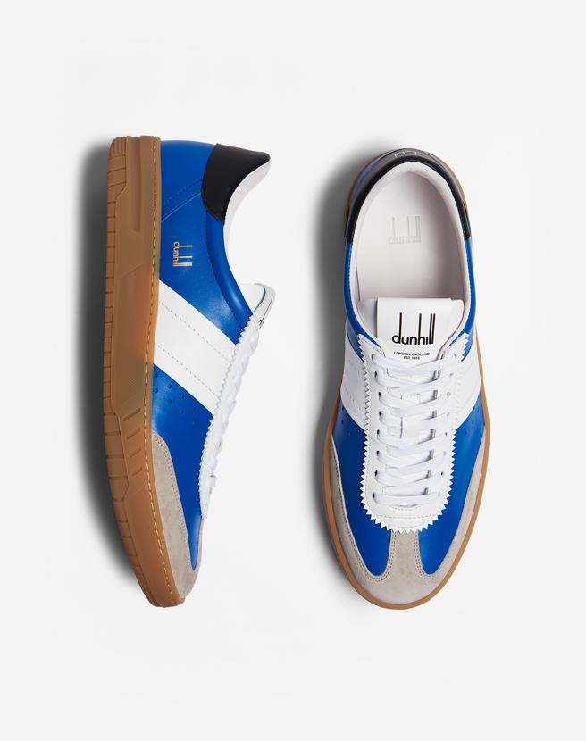 Dunhill高雄義享時尚廣場專門店獨賣商品，COURT LEGACY運動鞋，2萬0500。（Dunhill 提供）