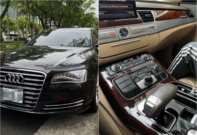 郁方幫老公賣愛車，原價580萬的名車照顧得相當好，二手價才開68萬。(取材自郁方臉書)