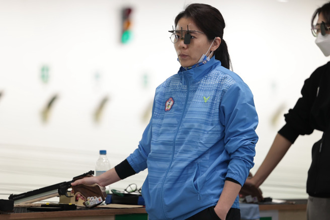 射擊女將高雅茹在巴西聽奧女子10公尺空氣手槍拿下銀牌。（體育署提供）