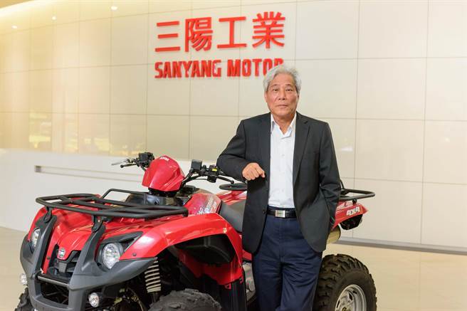 三阳董事长吴清源。（三阳提供）