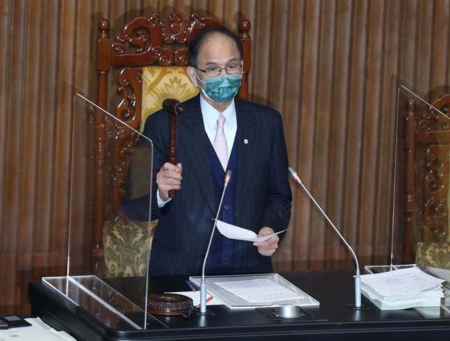 立法院长游锡堃。（资料照／姚志平摄）