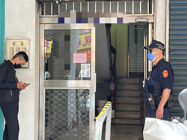 檢察官到場勘驗（洪靖宜攝）