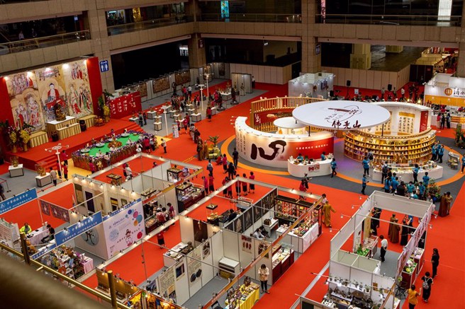 2022國際蔬食文化節─蔬福生活6日在世貿一館登場。圖／佛光山提供