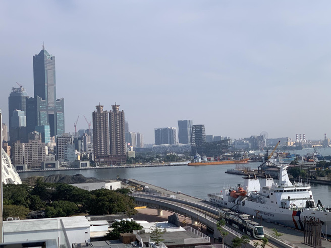 高雄市景俯瞰畫面。（示意圖/資料照片，柯宗緯攝）
