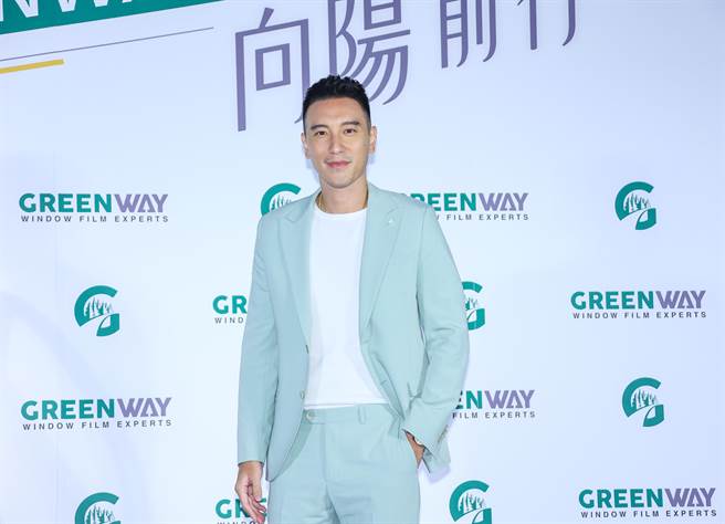 王阳明6日出席隔热纸品牌Greenway活动。（罗永铭摄）