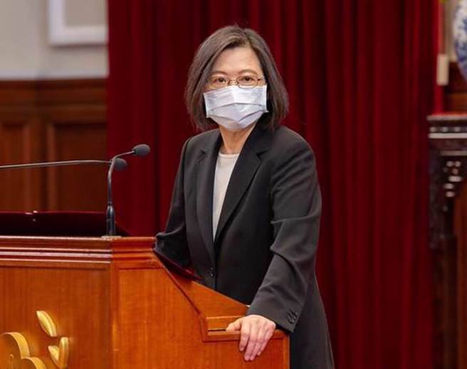 蔡英文总统。(资料照片)