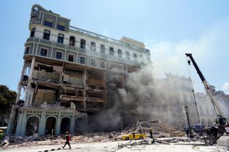復業在即 古巴首都5星飯店大爆炸 已知18死47傷 最新畫面曝光