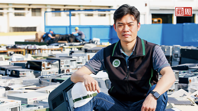 惠嘉电董事长林雍伟。(图/ 骆裕隆)