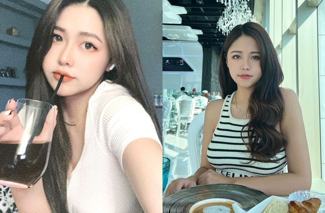 张晓祺去年和周星驰传出绯闻。（图／翻摄自u_keik IG）