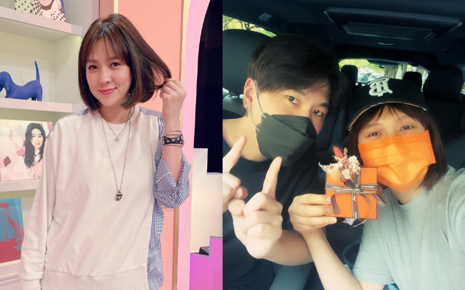 朱芯儀與衛斯理結婚11週年，感謝對方的付出。（圖／朱芯儀facebook）