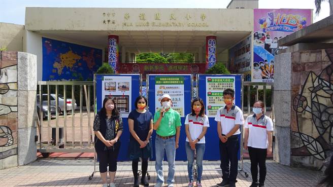 大甲區華龍國小附設幼將增設幼幼班，市議員吳敏濟爭取教學環境改善經費。（陳淑娥攝）