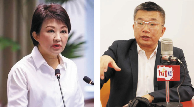 台中市长卢秀燕（左图）、立法院副院长蔡其昌（右图）。（本报系资料照片）
