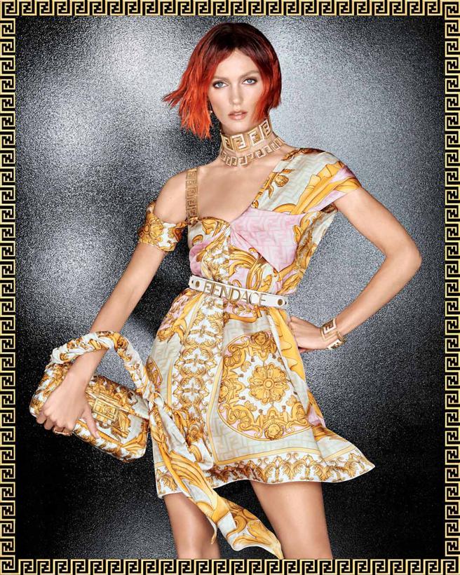 「Fendace」系列形象照正式公開。（FENDI提供）