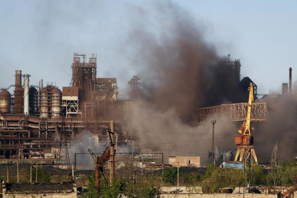 基辅：受困妇孺和年长平民已全部撤离亚速钢铁厂。图/美联(photo:ChinaTimes)