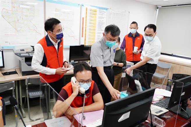 台北市长柯文哲。（台北市政府提供／张立勋台北传真）