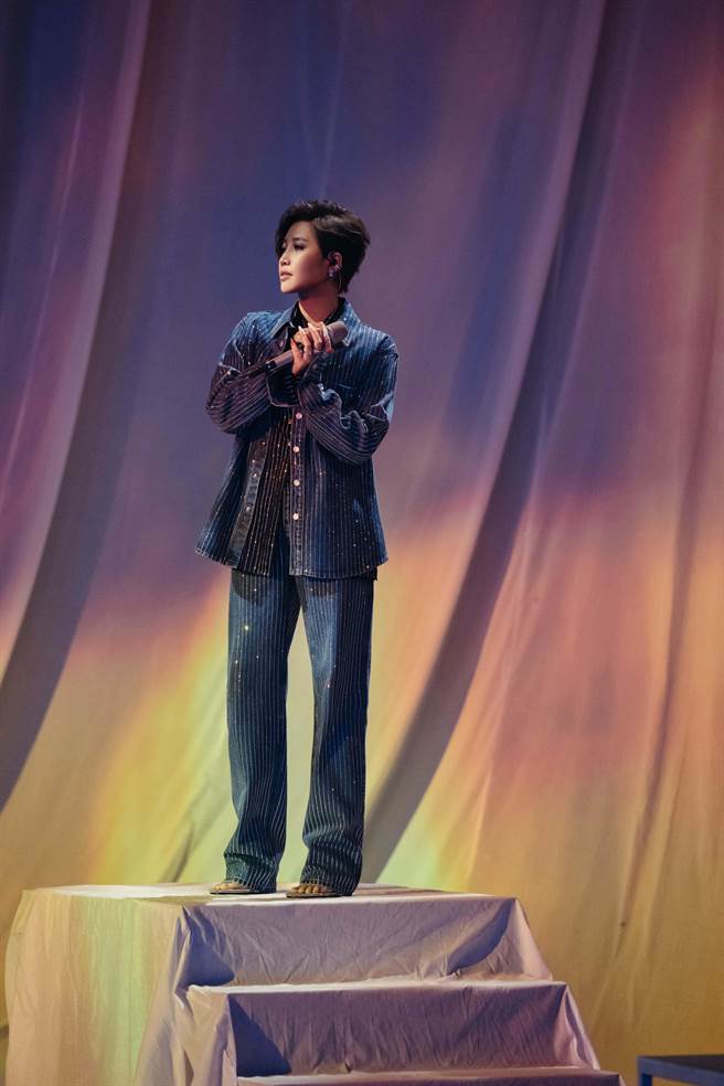 A-Lin相隔3年參與大型節目《為歌而贊》。（索尼音樂提供）