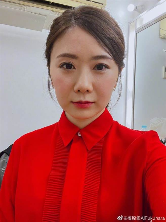福原爱今母亲节发文。（翻摄福原爱微博）