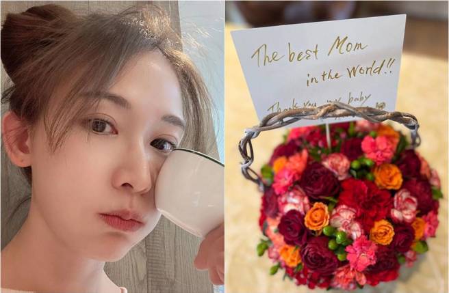 林志玲在今天迎接人生首个母亲节。（图／取材自林志玲Chiling Lin脸书）