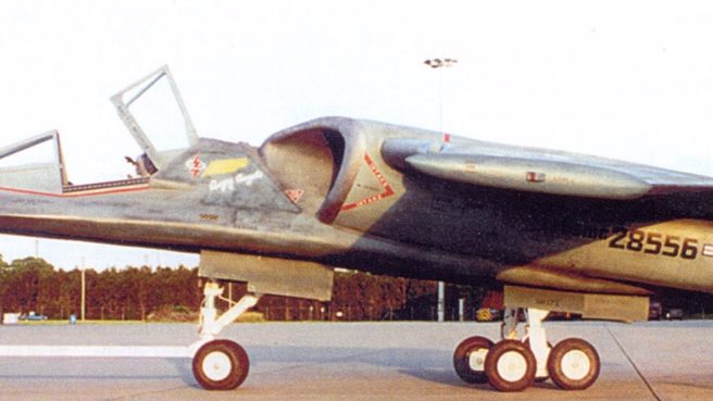 科幻影集《世纪特战队》的SA-43鎚头鲨战机，曾迷惑了俄罗斯情报部门。(图/theaviationgeekclub)