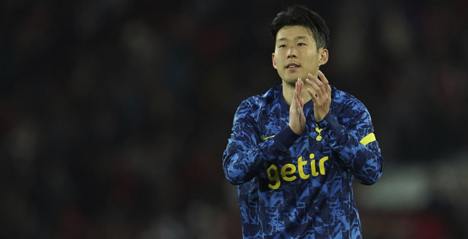 孙兴慜创下歷史(美联社)