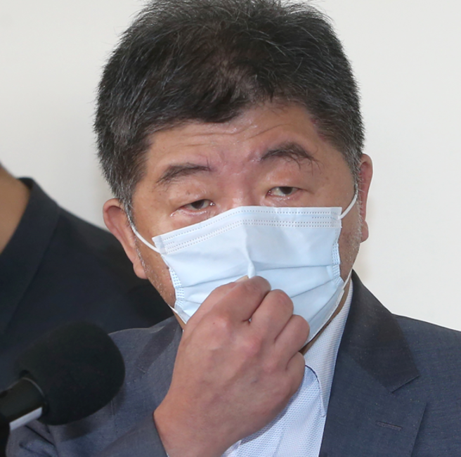 陈时中今松口，新冠肺炎降级可能落在7月中。（赵双杰摄）