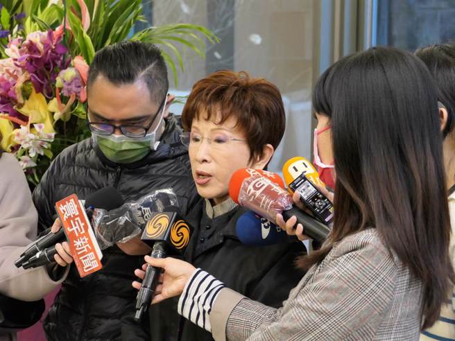 國民黨前主席、中華青雁和平教育基金會董事長洪秀柱，應邀出席第五屆海峽兩岸青年發展論壇。（資料照/趙婉淳攝）