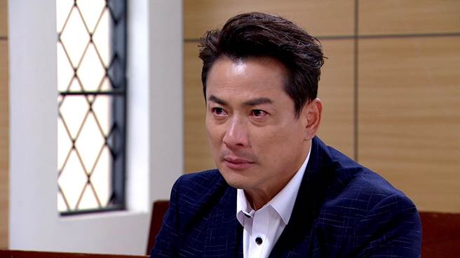 江宏恩得知私生子真实身分的演技相当细腻。（三立提供）