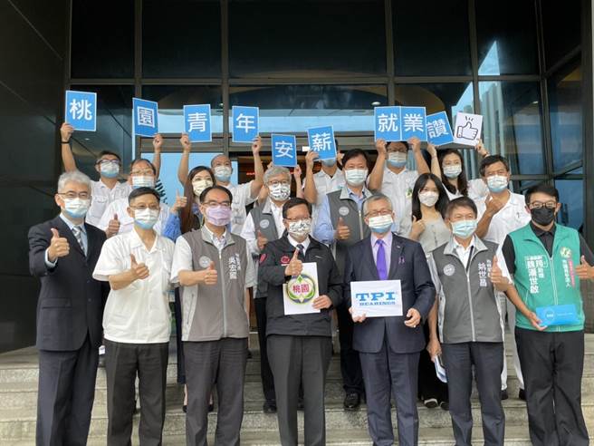 疫情時代桃市推青年安薪就業讚提升青年就業率。(呂筱蟬攝)