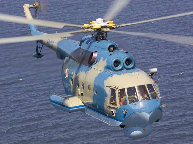 Mi-14是Mi-8直升机的海军型。(图/Mir)