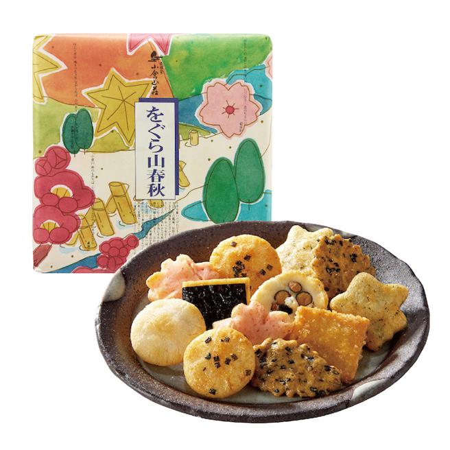 新光三越独家，小仓山庄春秋20入铁盒装，推荐价1110元。（新光三越提供）