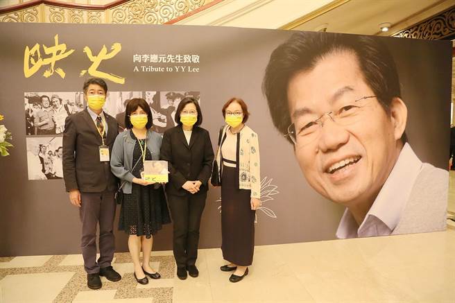 出席李应元纪念音乐会 蔡英文：政治人物的典范。（民进党提供）