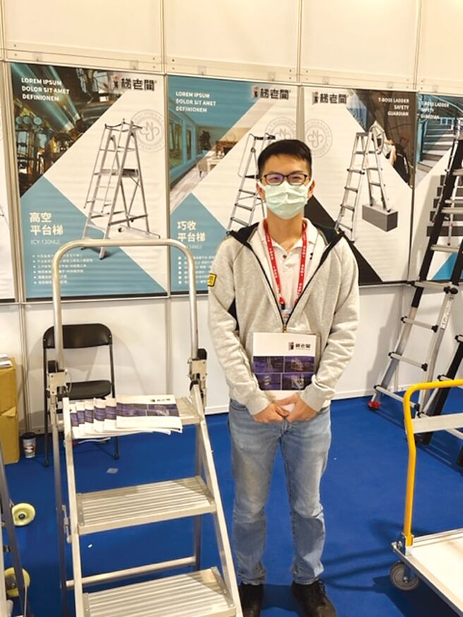 多惠企业业务经理叶刚硕。图／周荣发