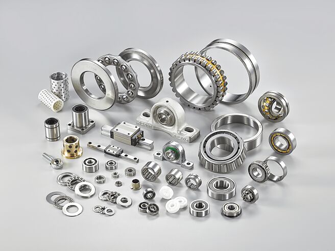 必旺轴承推出的各类精密型微型轴承，规格齐全，可现货供应业界。图／必旺轴承提供