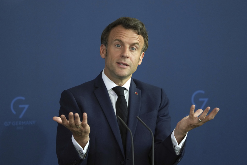 法国总统马克宏（Emmanuel Macron）（图/美联社）(photo:ChinaTimes)