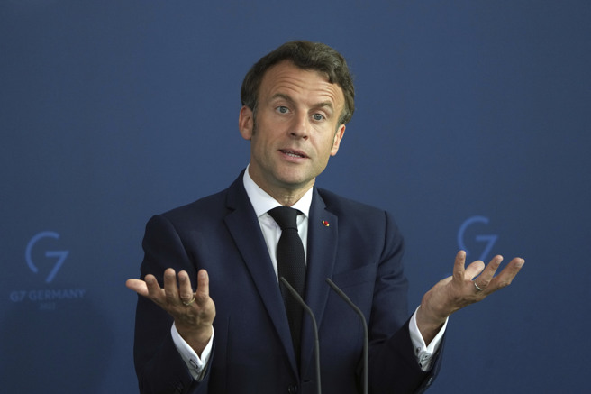 法國總統馬克宏（Emmanuel Macron）（圖/美聯社）