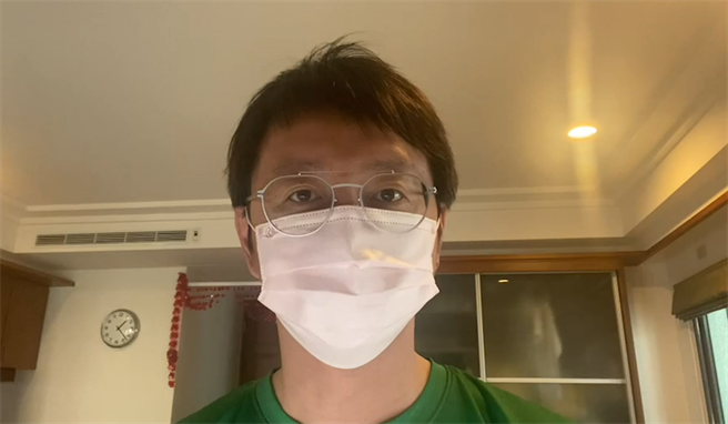 今天才结束10天居家照护的江肇国，初选民调夺下第10选区第一。(资料照片／林欣仪台中传真)