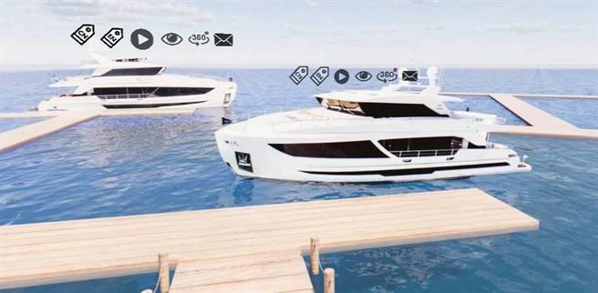 高雄市政府海洋局推出「台湾游艇线上数位展览」，以线上虚拟平台模式，增加台湾游艇行销的多元管道。（海洋局提供／林瑞益高雄传真）