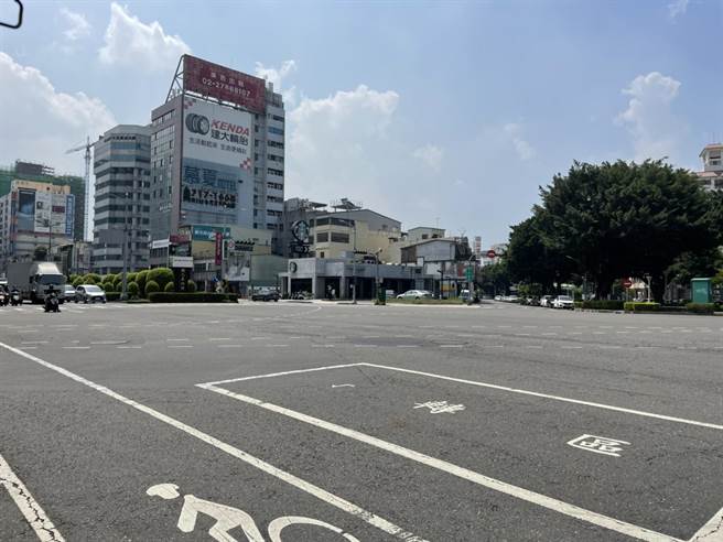 今年1至4月，苓雅區大順三路與中正一路口成易肇事路口前10名。（洪靖宜攝）