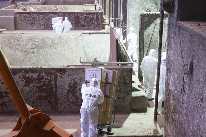 法务部调查局10日下午在台北市木栅垃圾焚化厂，举办今年度全国获案毒品证物公开销燬仪式（调查局提供）